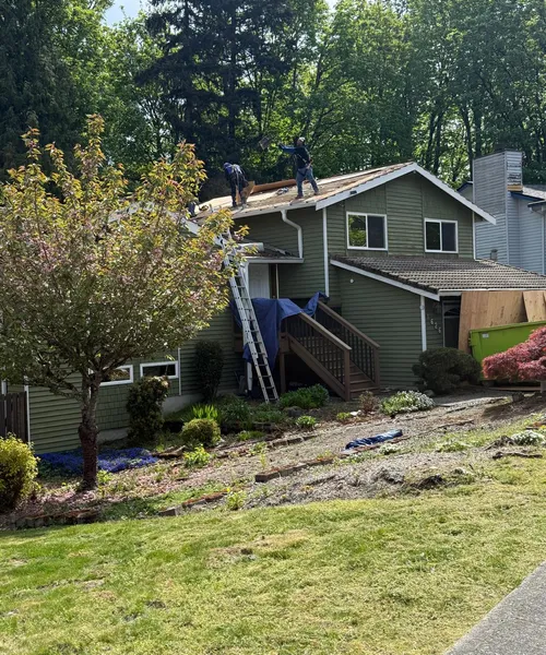 New Roof Installation in Renton 